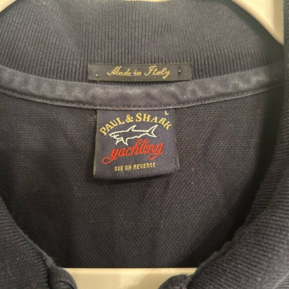 Paul & Shark Yachting Zip Polo Shirt - Picture 3 of 9